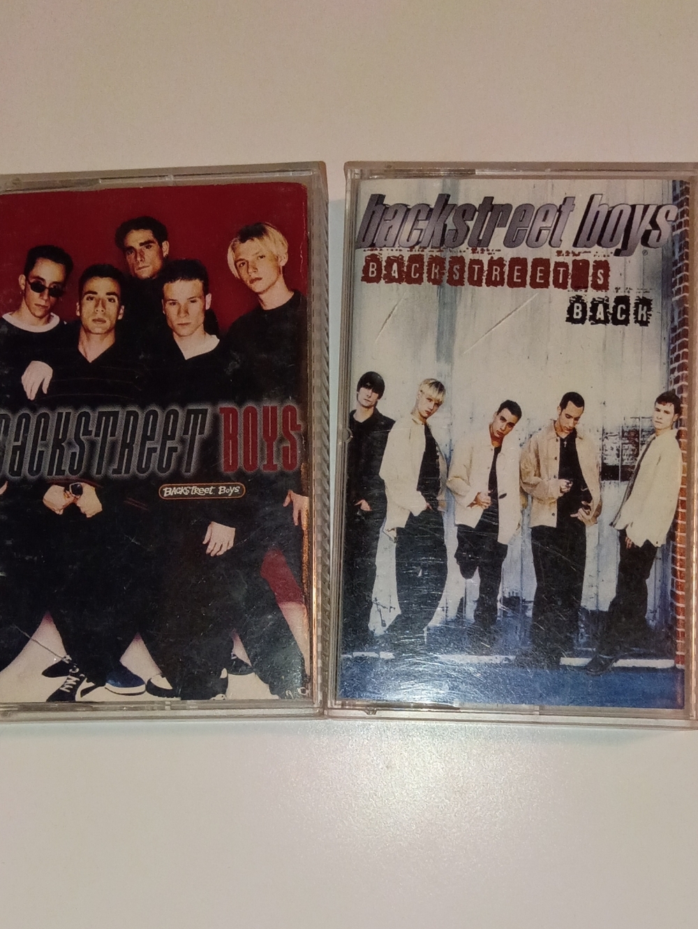Backstreet Boys Cassette Tapes - Two Vintage Albums